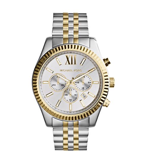 michael kors watch lexington 2|michael kors chronograph gold.